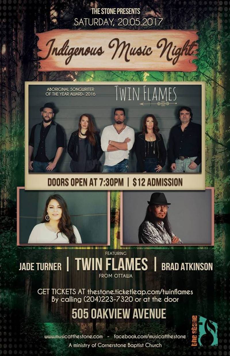 Concert Poster with Brad Atkinson